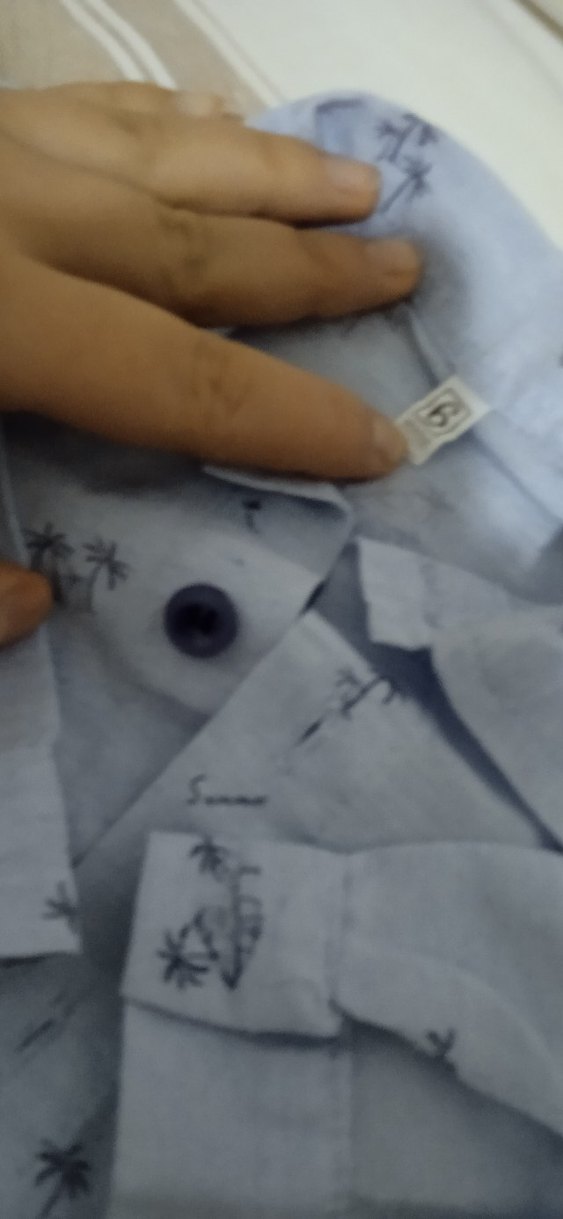 Düğmeli Mavi Erkek Bebek Kısa Kollu Body - Görsel 4