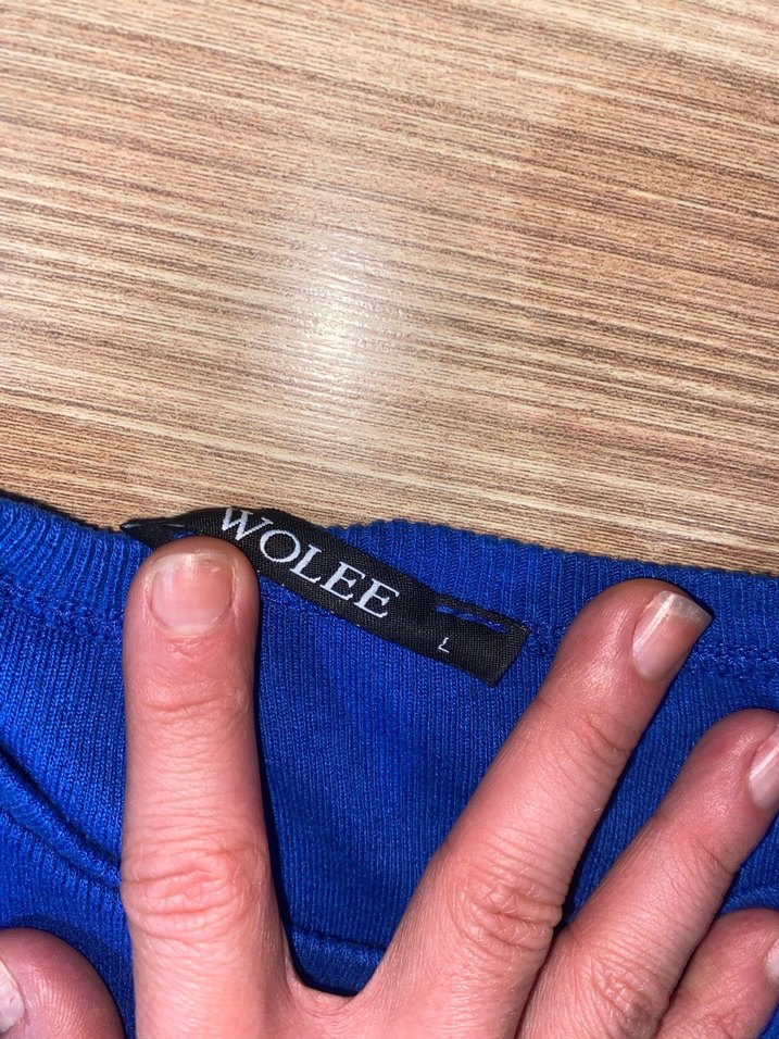 Mavi kadın elbise - Görsel 2