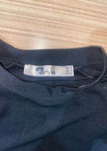 Siyah Uzun Kollu  Jersey Midi Elbise- TESETTÜR TUNİK - Görsel 2