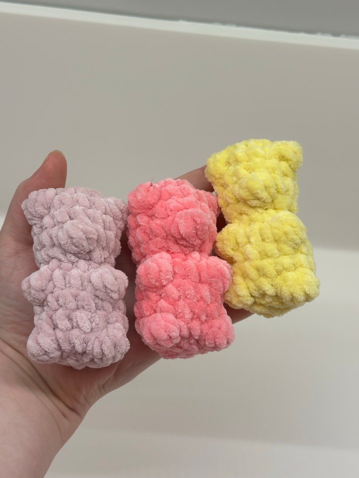 Şeker pembesi marshmallow bebek  Battaniyesi - Görsel 3