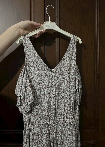 Kadın Uzun Bol Kesim Bohem Tulum - Görsel 4