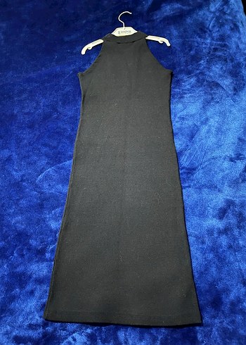 Siyah Straplez Mini Elbise - Görsel 2