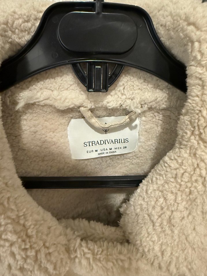 Bej Süet Kürklü Kadın Ceket - Görsel 2