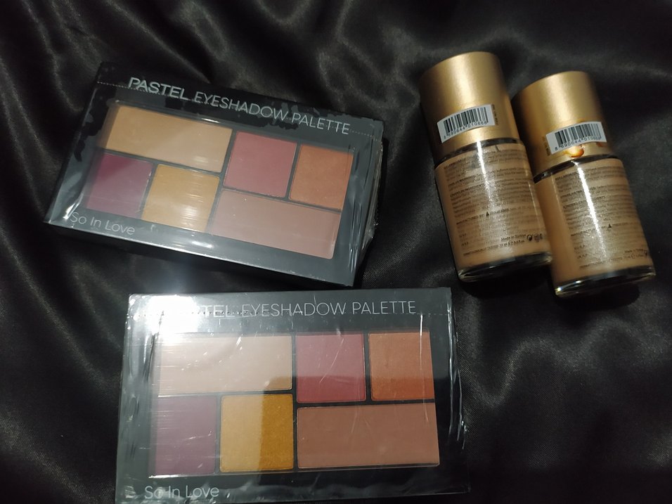 Pastel Göz Farı Paleti ve Duo Allık ve highligter seti - Görsel 3