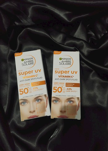 Garnier Ambre Solaire Vitamin C SPF 50 Güneş Sütü 2 adet - Görsel 2