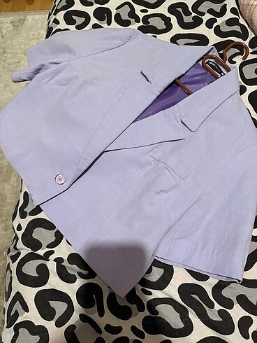 Crop ceket