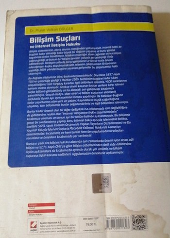 Bilişim Suçları ve İnternet İletişim Hukuku Kitabı - Görsel 2