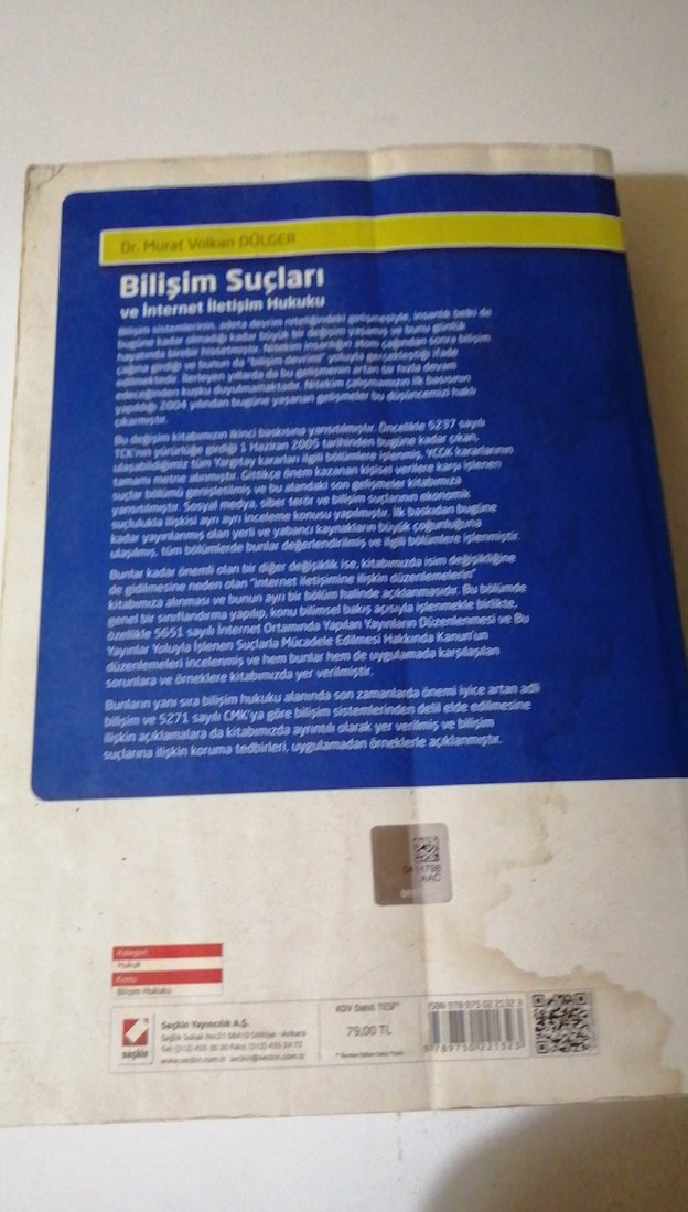 Bilişim Suçları ve İnternet İletişim Hukuku Kitabı - Görsel 2