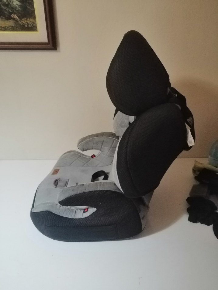 Gri Çocuk Oto Koltuğu - Görsel 2