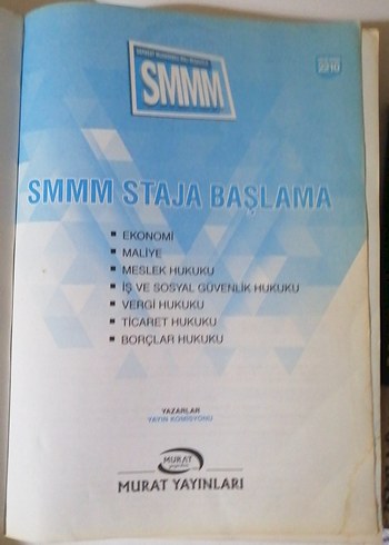SMMM Staja Başlama Kitapları - Murat Yayınları - Görsel 4