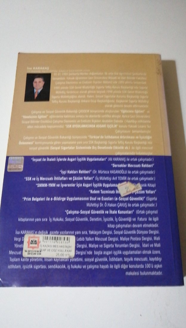 İş Kazası ve Meslek Hastalıkları İhtilafları Kitabı - Görsel 3