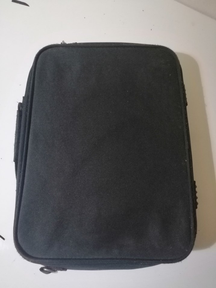 Siyah Süet Fermuarlı - Laptop Çantası - Görsel 2