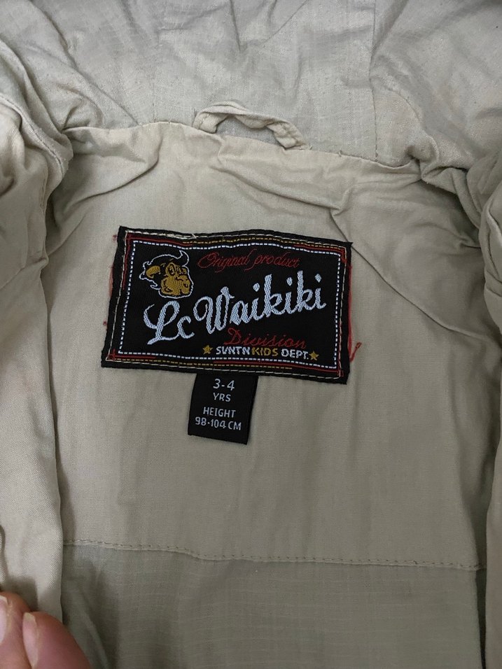 Bej Kapüşonlu Erkek Çocuk Ceketi#trençkot - Görsel 5