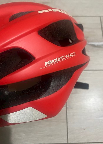 B'Twin 500 Kırmızı Bisiklet Kaskı - Görsel 10