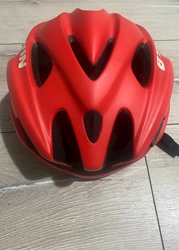 B'Twin 500 Kırmızı Bisiklet Kaskı - Görsel 7