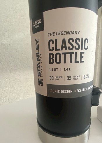 Sıfır Etiketli Stanley Classic Bottle Termos - Görsel 8