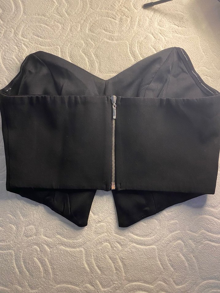 Trendyol Milla Siyah Straplez Mini Bustiyer - Görsel 2