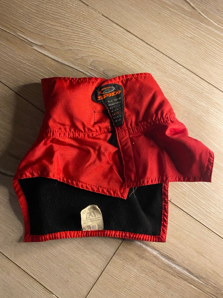 Kırmızı Spidi Motosiklet Boyunluğu - Görsel 2