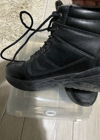 U.S. Polo Assn Siyah Bağcıklı Erkek Kauçuk Bot - Görsel 6