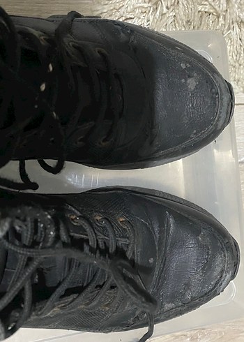 U.S. Polo Assn Siyah Bağcıklı Erkek Kauçuk Bot - Görsel 9