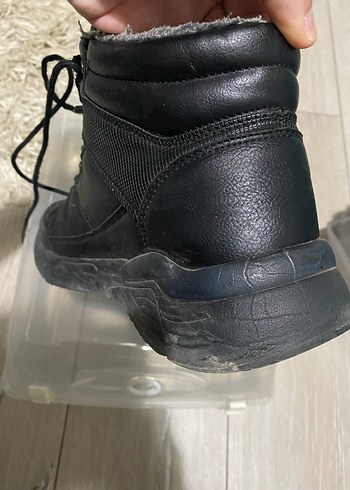 U.S. Polo Assn Siyah Bağcıklı Erkek Kauçuk Bot - Görsel 5