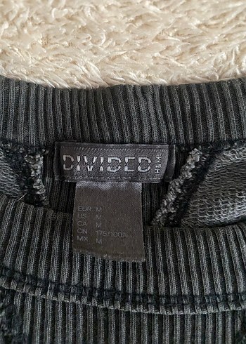 H&M Gri Erkek Sweatshirt, Yuvarlak Yaka, Uzun Kollu - Görsel 3