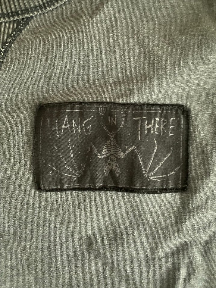 H&M Gri Erkek Sweatshirt, Yuvarlak Yaka, Uzun Kollu - Görsel 4