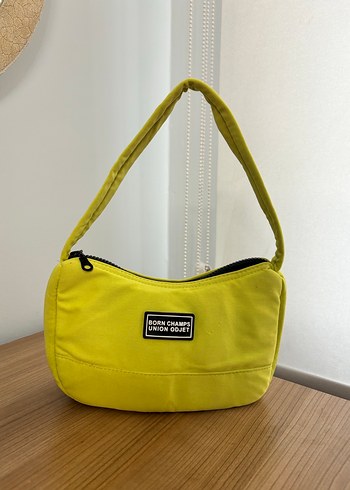 Sarı Kadın Street Style Çanta - Görsel 2