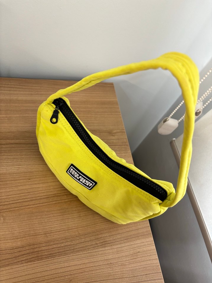 Sarı Kadın Street Style Çanta - Görsel 3