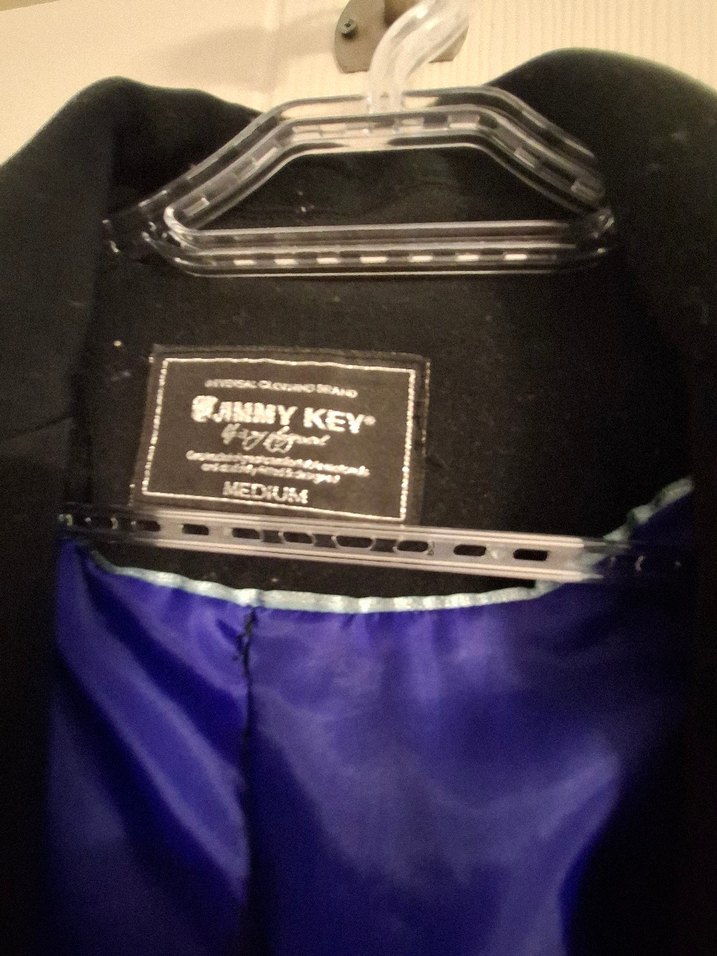 Siyah Düğmeli Kadın Blazer Ceket - Görsel 2