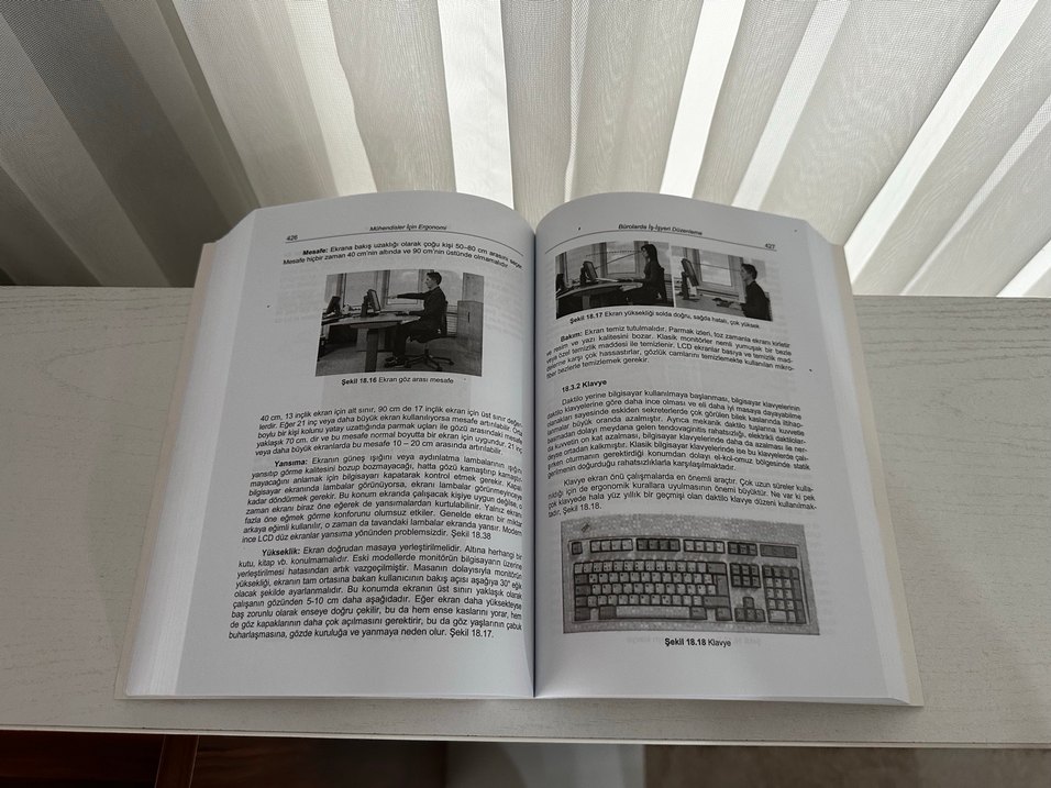 Mühendisler İçin Ergonomi İşbilim Kitabı - Görsel 5