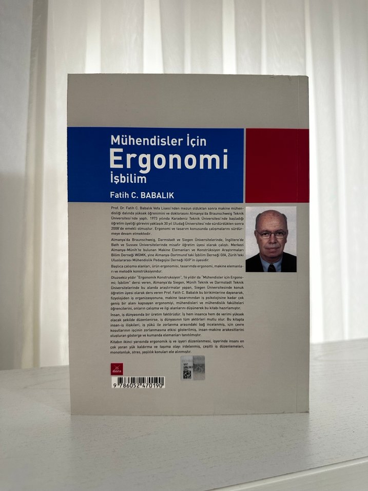 Mühendisler İçin Ergonomi İşbilim Kitabı - Görsel 2