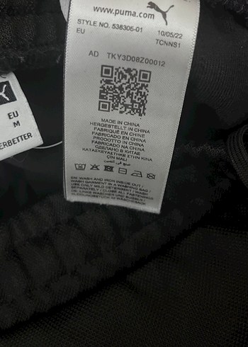 Siyah erkek Puma Eşofman Altı - Görsel 3