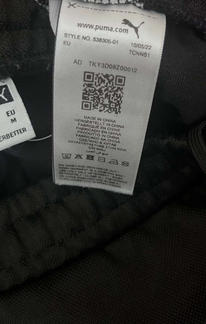 Siyah erkek Puma Eşofman Altı - Görsel 3