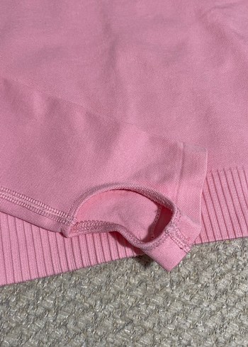 Pembe Uzun Kollu Sweatshirt - Görsel 2