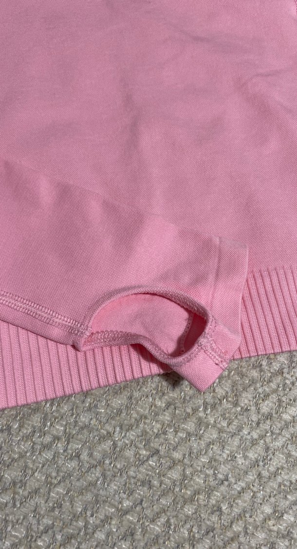 Pembe Uzun Kollu Sweatshirt - Görsel 2