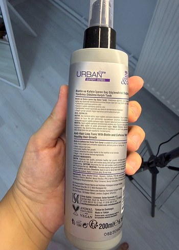 Urban Expert Serisi Biotin & Kafein Sprey Tonik - Görsel 2