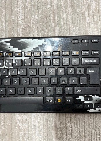 Siyah Renkli Tasarımlı Bluetooth Kalvye ve Mousse - Görsel 2