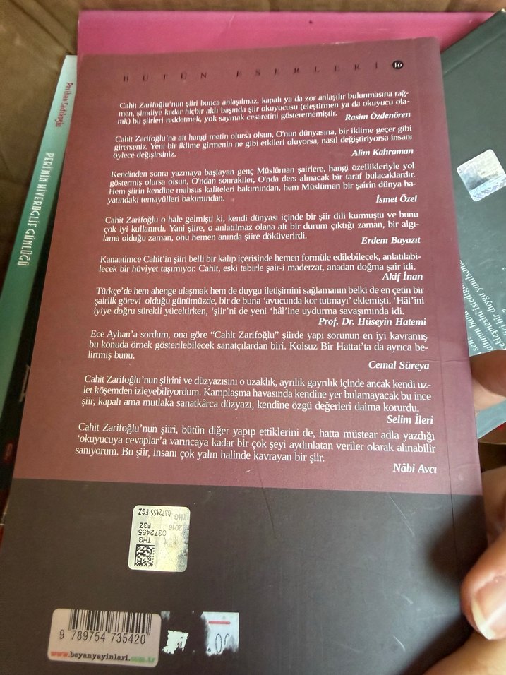 Menziller - Cahit Zarifoğlu - Görsel 2