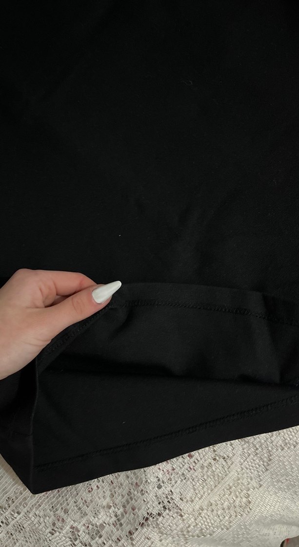 Siyah Kadın Kışlık Midi Etek - Görsel 3