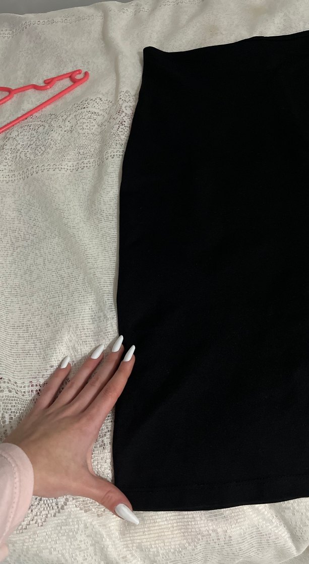 Siyah Kadın Kışlık Midi Etek - Görsel 4