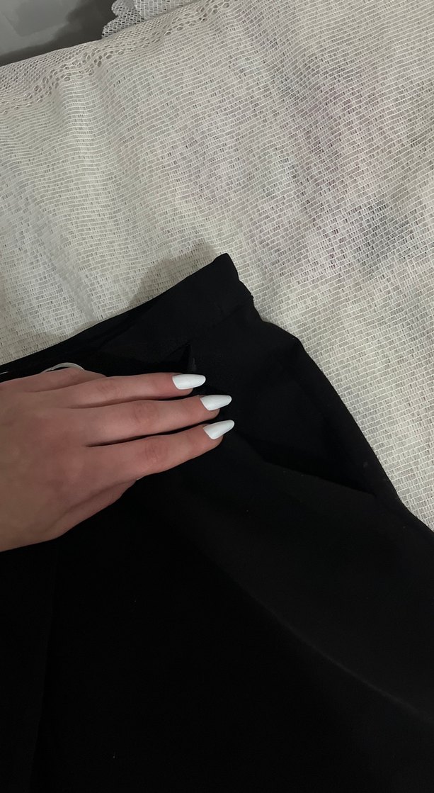 Siyah Kemerli Mini Etek - Görsel 4