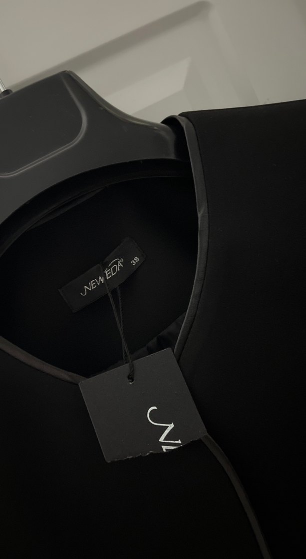 Deri Siyah Kadın Blazer Ceket - Görsel 2