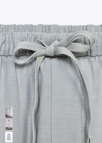 Gri Kadın Boyfriend Denim Pantolon - Görsel 4