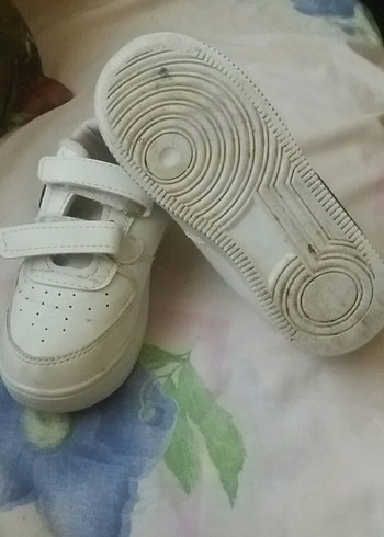 Erkek Çocuk Beyaz Cırt Cırtlı Spor Ayakkabı - Görsel 2