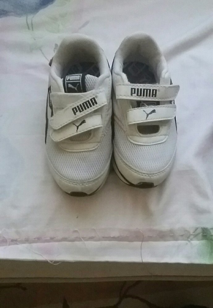 Erkek Çocuk Beyaz Puma Spor Ayakkabı - Görsel 2