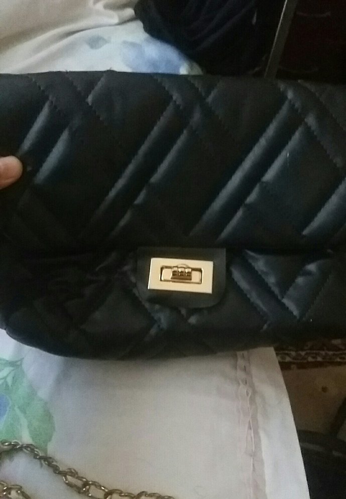 Zincir Detaylı Siyah Gotik Kadın El Zinciri - Görsel 2