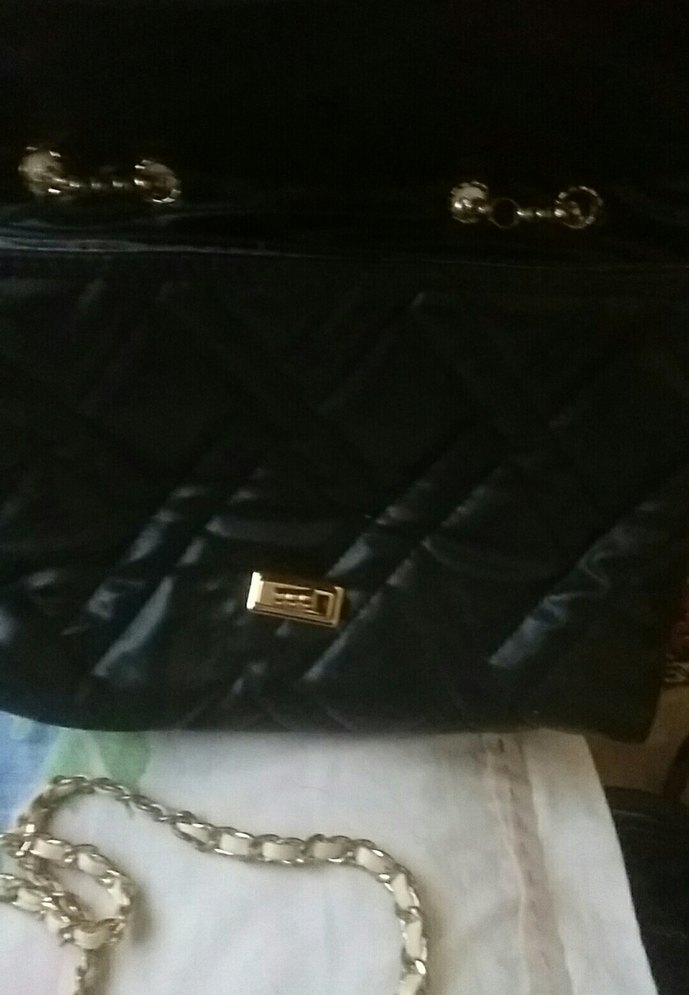 Zincir Detaylı Siyah Gotik Kadın El Zinciri - Görsel 3