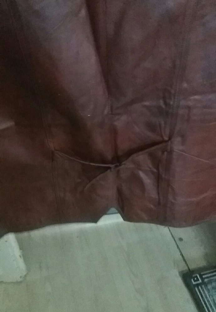 Düğmeli Kahverengi Süet Erkek Yelek - Görsel 4