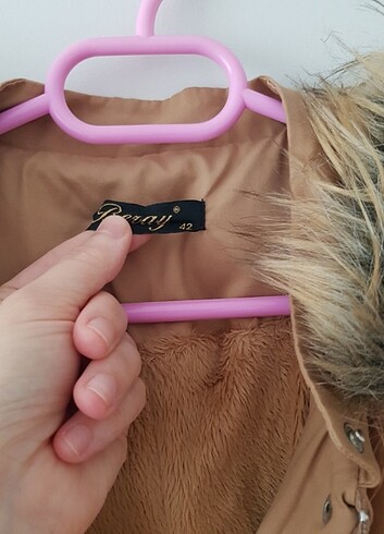 42 Beden camel Renk Parka